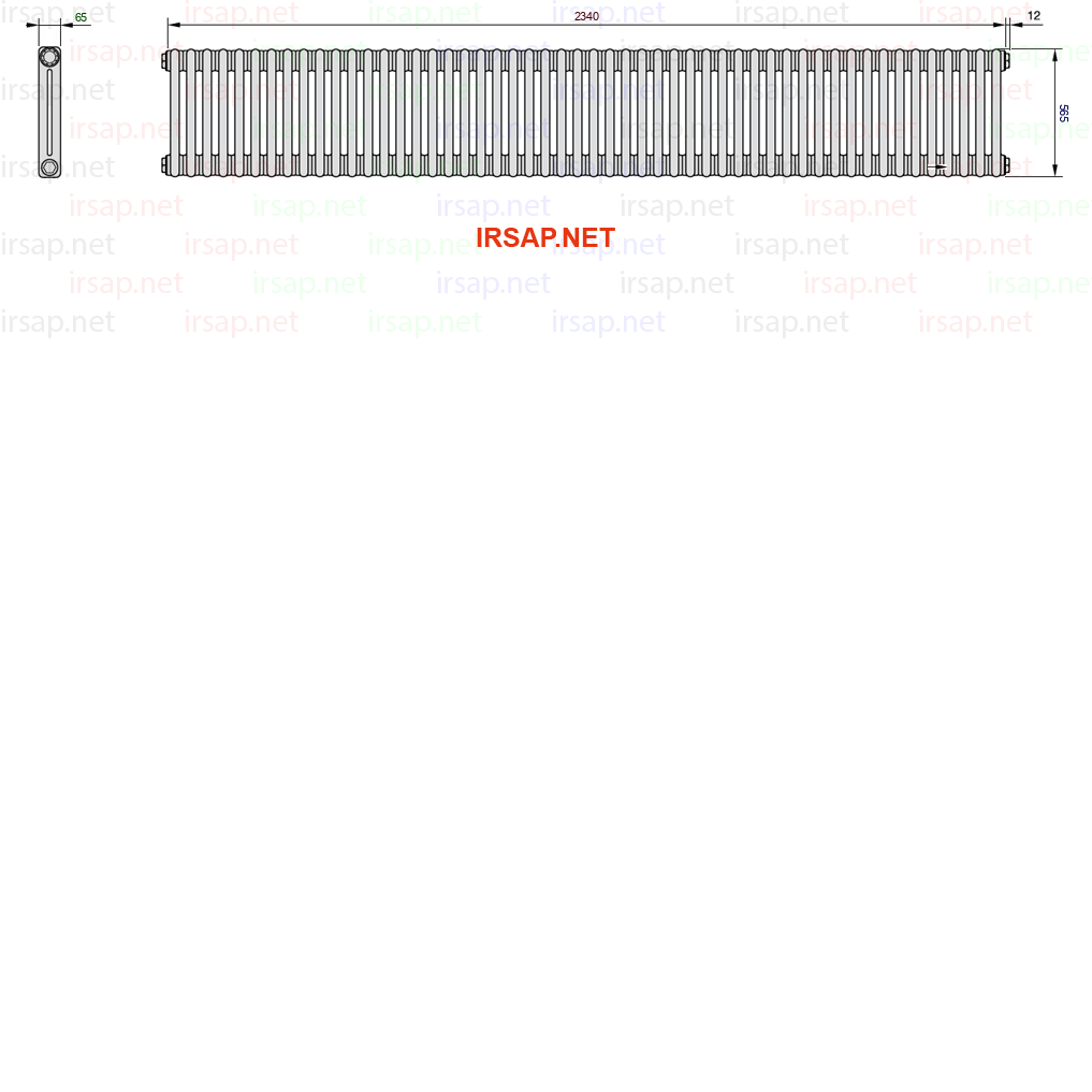 Радиатор IRSAP Tesi 20565/52 T14 CL 01